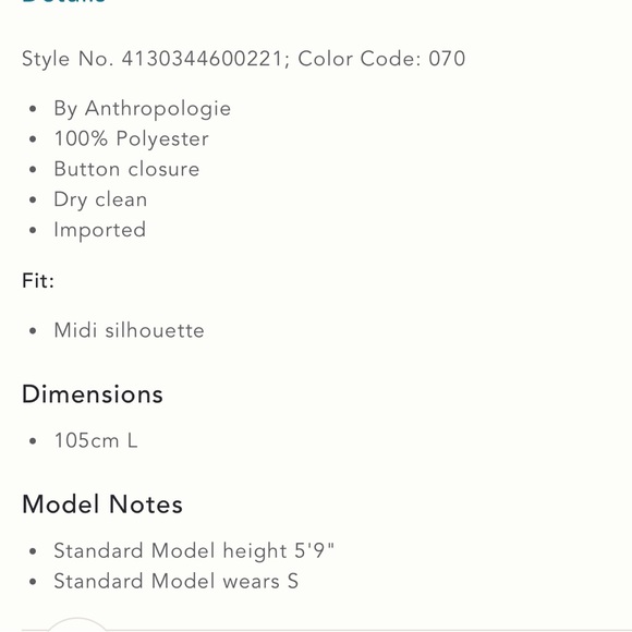 Anthropologie V Neck Chainmail Sequin Midi Dress NWT - Picture 7 of 8